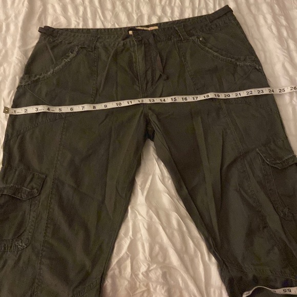 Size 17 100% cotton Cargo pants army green never used - Picture 7 of 7